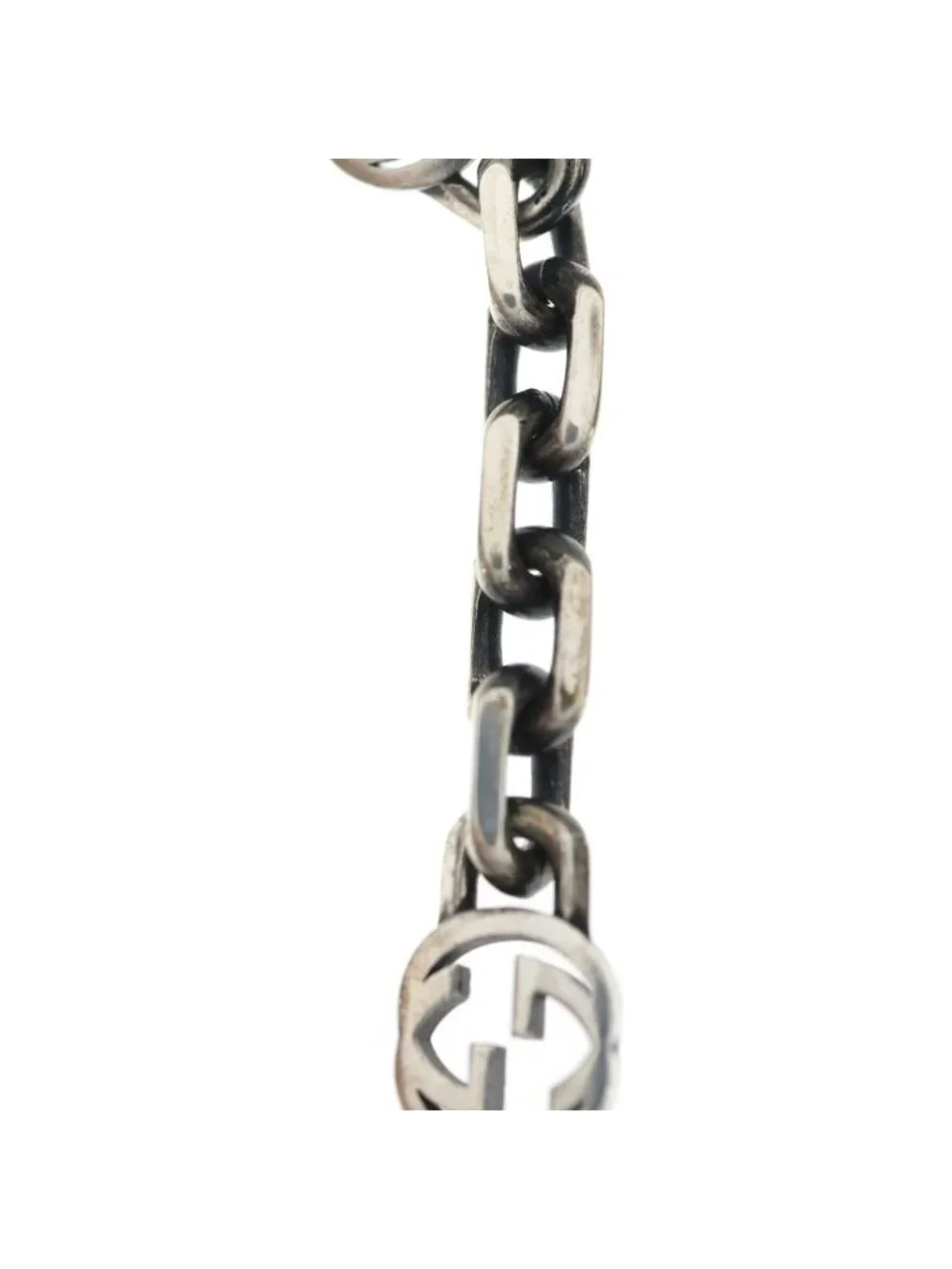 Gucci Interlocking G Chain Bracelet Silver